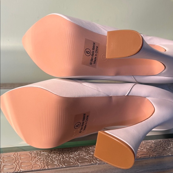 White platform cowgirl boots - Picture 6 of 8